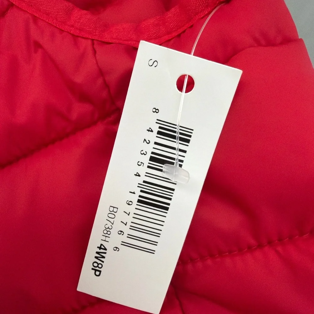 Amazon Essentials Kids Size S (6–7) Puffer Vest Red New with Tag(C35)✨✨